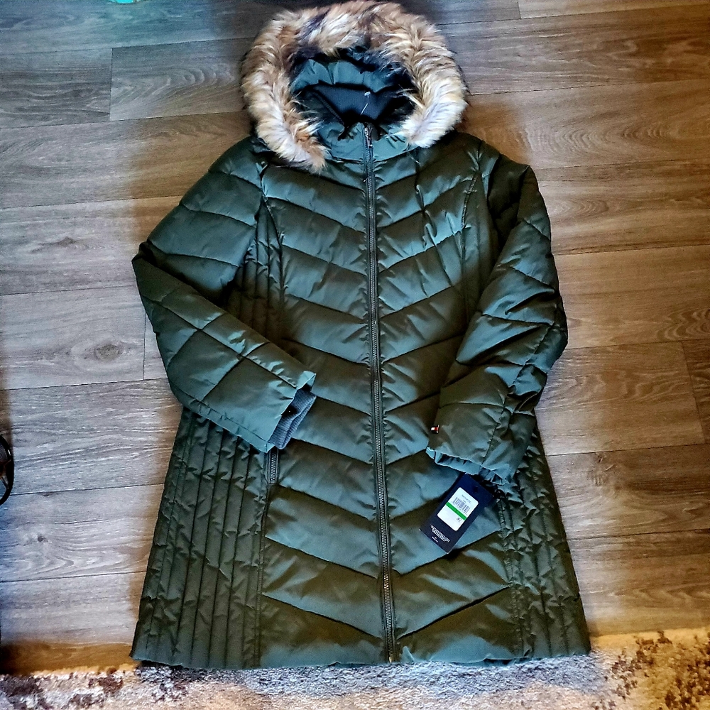 Tommy Hilfiger Chevron Puffer Jacket